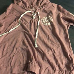 pink LOVE sweatshirt